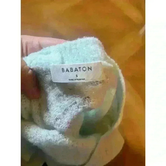 Babaton cropped merino wool sweater size small in excellent condition - Picture 11 of 11